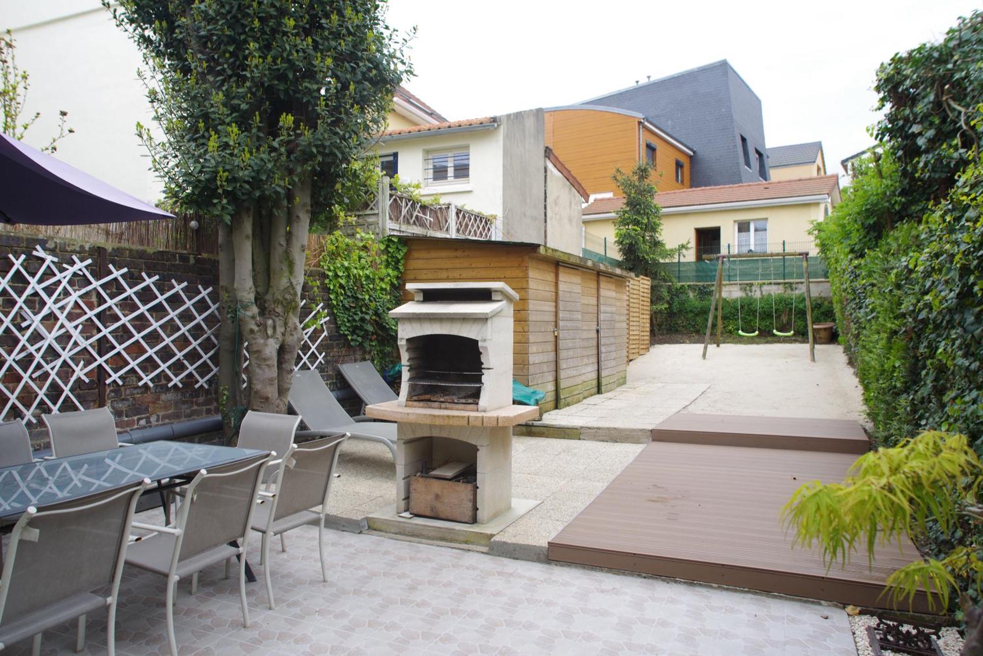 Maison De Charme Avec Jardin A 10Mn De Paris 楠泰尔 外观 照片